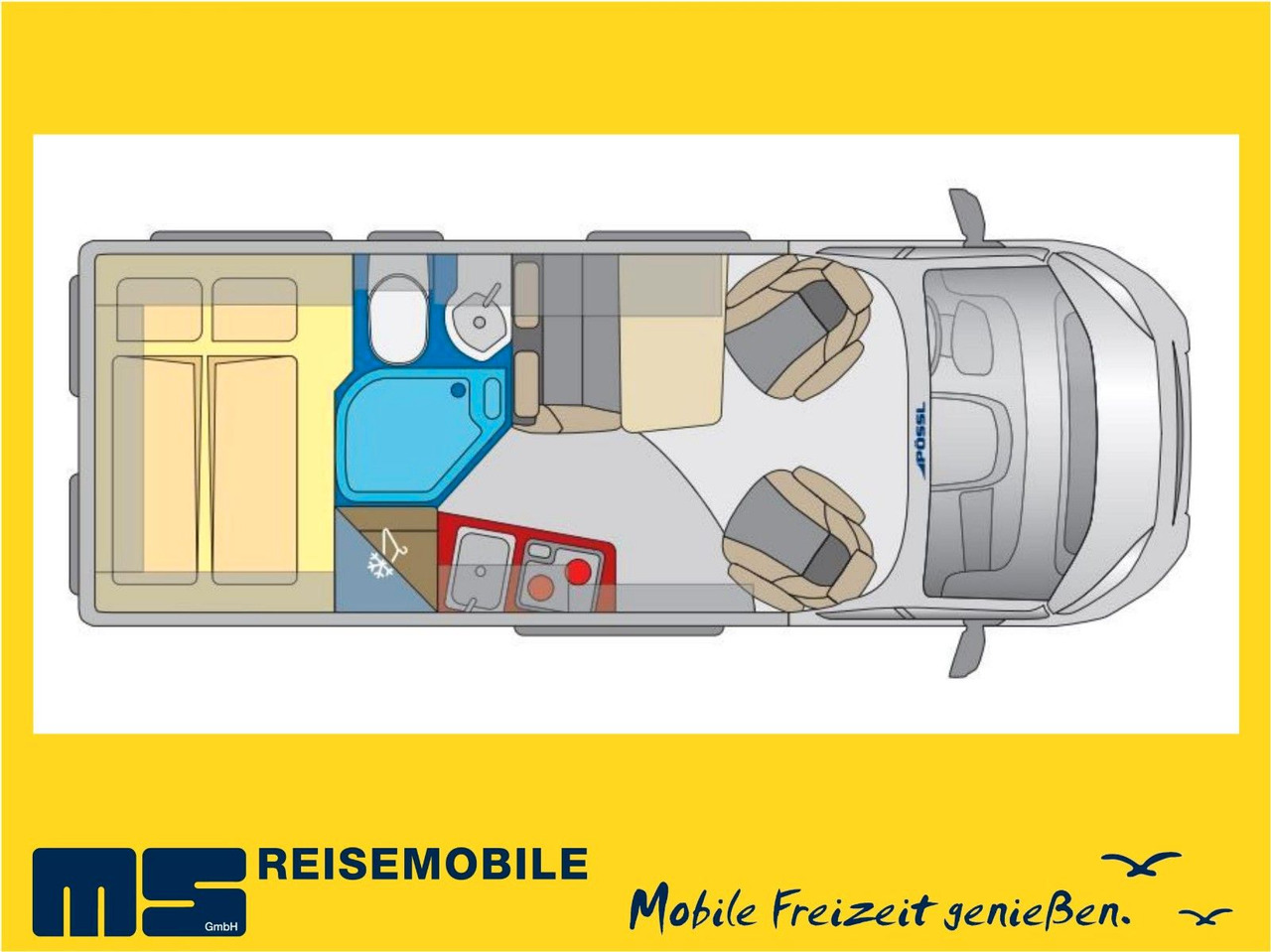 Pössl 2WIN R PLUS / 165PS / 1.HAND / AHK / NAVI / ALU. - Campervan: picture 2 Pössl 2WIN R PLUS / 165PS / 1.HAND / AHK / NAVI / ALU. - Campervan: picture 2