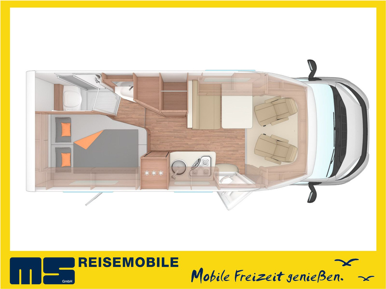 Weinsberg CARACOMPACT 600 MF EDITION PEPPER /- MODELL 2025 - Semi-integrated motorhome: picture 2 Weinsberg CARACOMPACT 600 MF EDITION PEPPER /- MODELL 2025 - Semi-integrated motorhome: picture 2