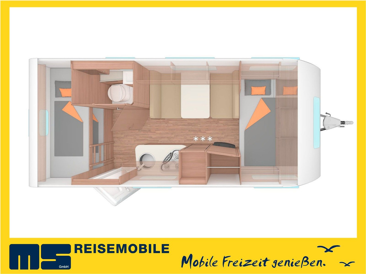 Weinsberg CARAONE 480 QDK /- 2026- / 1500KG / ETAGENBETTEN - Caravan: picture 2 Weinsberg CARAONE 480 QDK /- 2026- / 1500KG / ETAGENBETTEN - Caravan: picture 2