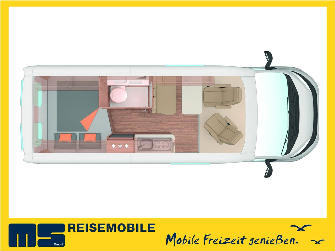 Weinsberg CARATOUR 600 MQ /165PS /FUNCTION & VOLTAGE PAKET - Campervan: picture 2 Weinsberg CARATOUR 600 MQ /165PS /FUNCTION & VOLTAGE PAKET - Campervan: picture 2