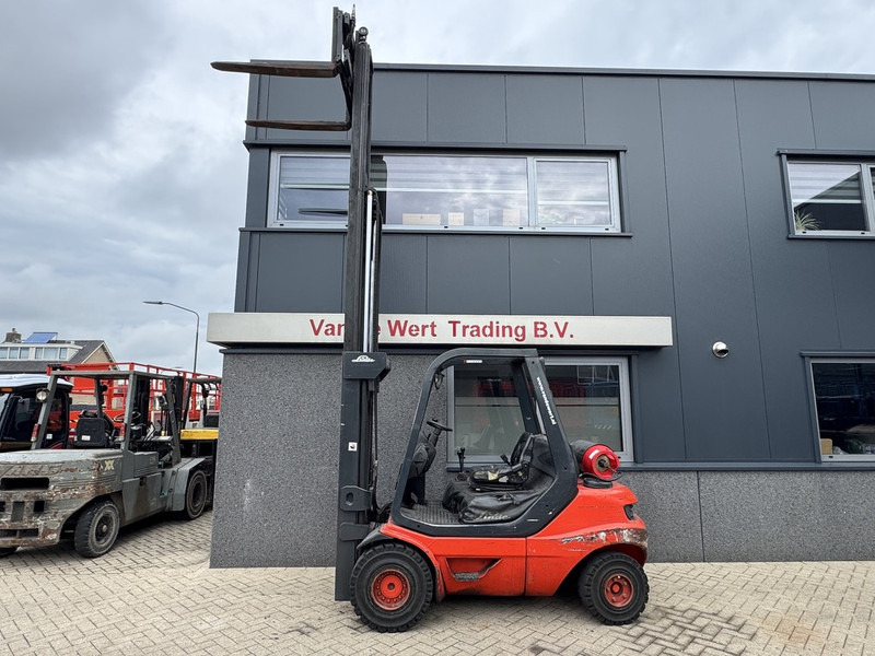 LPG forklift Linde H30T-03 Triplo 475 Freelift/Sideshift/4e functie LPG 1998: picture 6