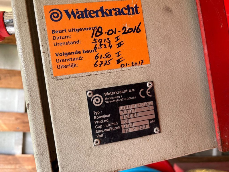 Mercedes-Benz Atego 816 bakwagen 2x hogedruk heet water pompen WATERKRACHT FOCS DIESEL 2008 - Box truck: picture 5 Mercedes-Benz Atego 816 bakwagen 2x hogedruk heet water pompen WATERKRACHT FOCS DIESEL 2008 - Box truck: picture 5