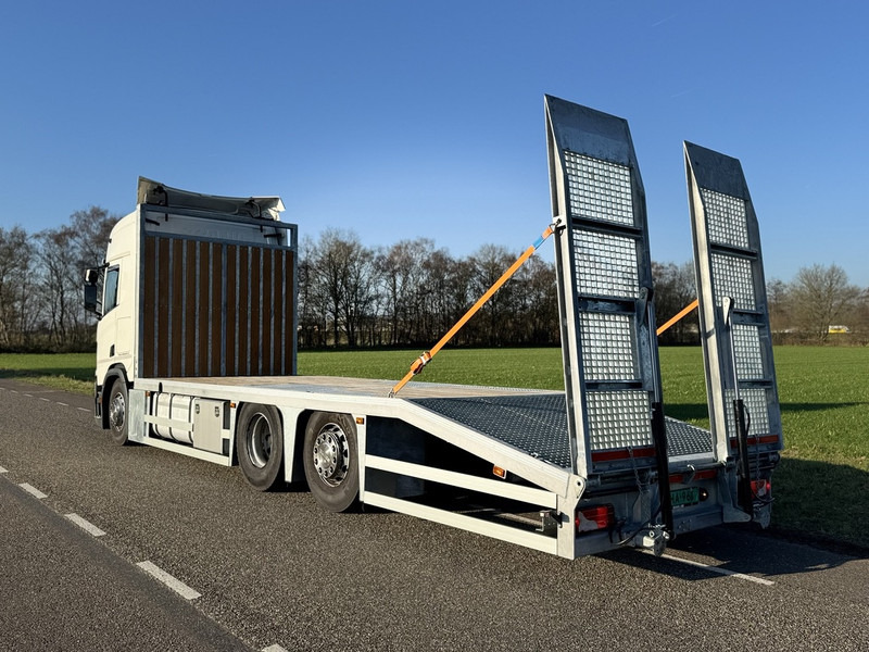 Scania R450 NGS 6X2 Machine Transporter / Oprij Vrachtwagen Euro 6 Automaat - Full Air - 2019 - Car transporter truck: picture 4 Scania R450 NGS 6X2 Machine Transporter / Oprij Vrachtwagen Euro 6 Automaat - Full Air - 2019 - Car transporter truck: picture 4