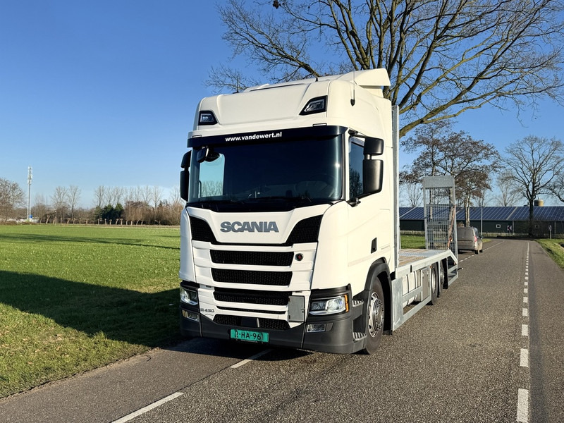 Scania R450 NGS 6X2 Machine Transporter / Oprij Vrachtwagen Euro 6 Automaat - Full Air - 2019 - Car transporter truck: picture 2 Scania R450 NGS 6X2 Machine Transporter / Oprij Vrachtwagen Euro 6 Automaat - Full Air - 2019 - Car transporter truck: picture 2