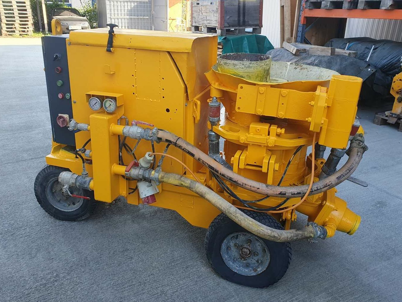 Aliva AL 262.1 shotcrete rotor machine - Concrete equipment: picture 1 Aliva AL 262.1 shotcrete rotor machine - Concrete equipment: picture 1