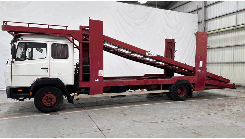 Mercedes-Benz 1524 BLATT-BLATT / LAMMES-LAMMES - Car transporter truck: picture 2 Mercedes-Benz 1524 BLATT-BLATT / LAMMES-LAMMES - Car transporter truck: picture 2