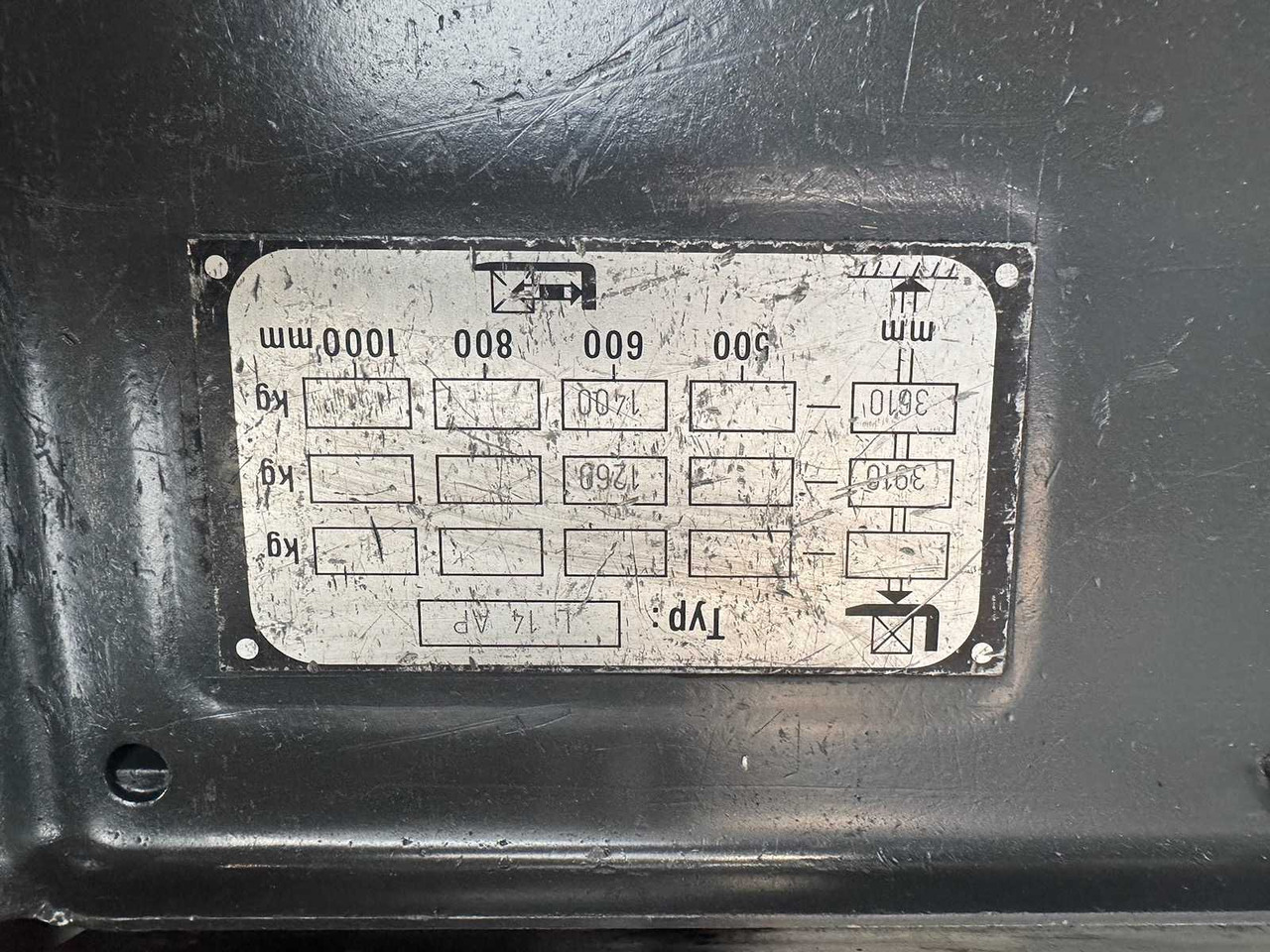 Forklift 04/2012 SERVICE +UVV 10/2026 LINDE L14AP 1.400KG PALLET TRUCK ANT 2.364 HOURS: picture 14