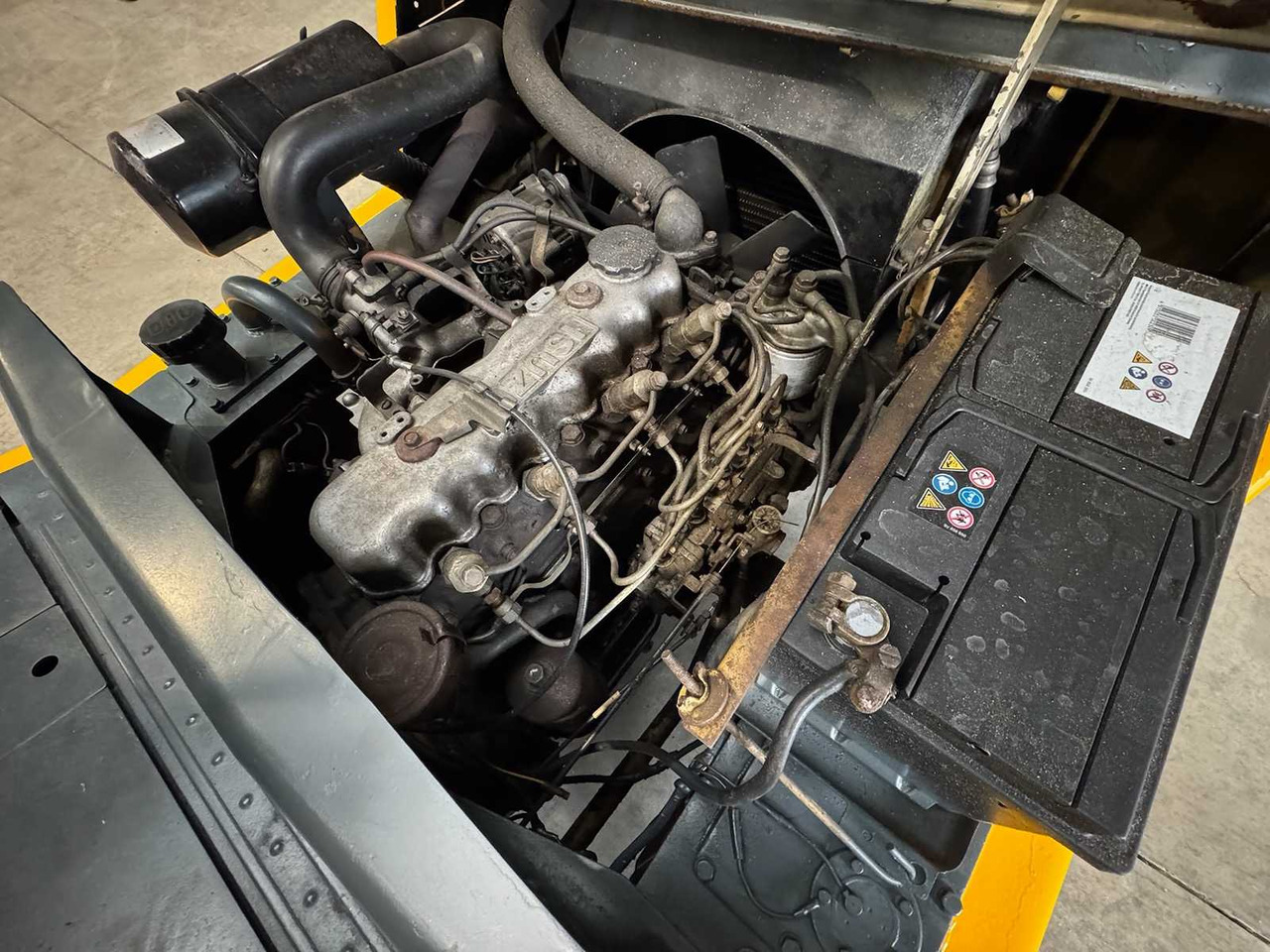 Forklift 1990 UVV 11/2026 TCM FD25Z2S 2,500KG DIESEL FORKLIFT 2,883 HOURS ISUZU ENGINE: picture 16