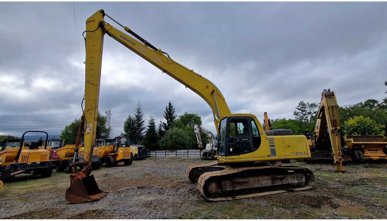 2002 KOMATSU PC 210 LC LONG REACH TRACKED EXCAVATOR - Excavator: picture 3 2002 KOMATSU PC 210 LC LONG REACH TRACKED EXCAVATOR - Excavator: picture 3