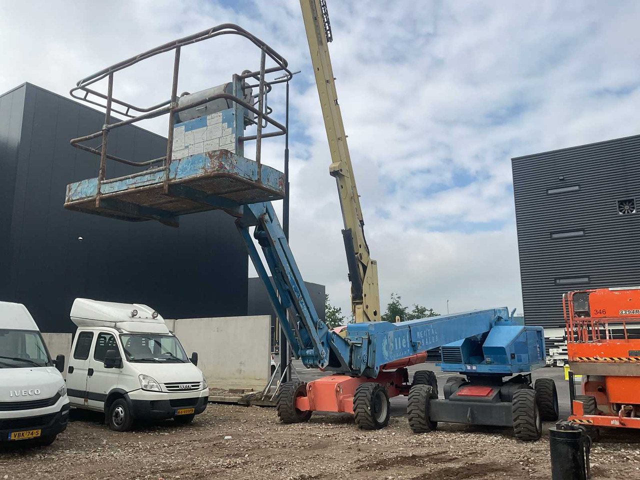 2007 AICHI SP21AJ TELESCOPIC BOOM LIFT - Aerial platform: picture 1 2007 AICHI SP21AJ TELESCOPIC BOOM LIFT - Aerial platform: picture 1