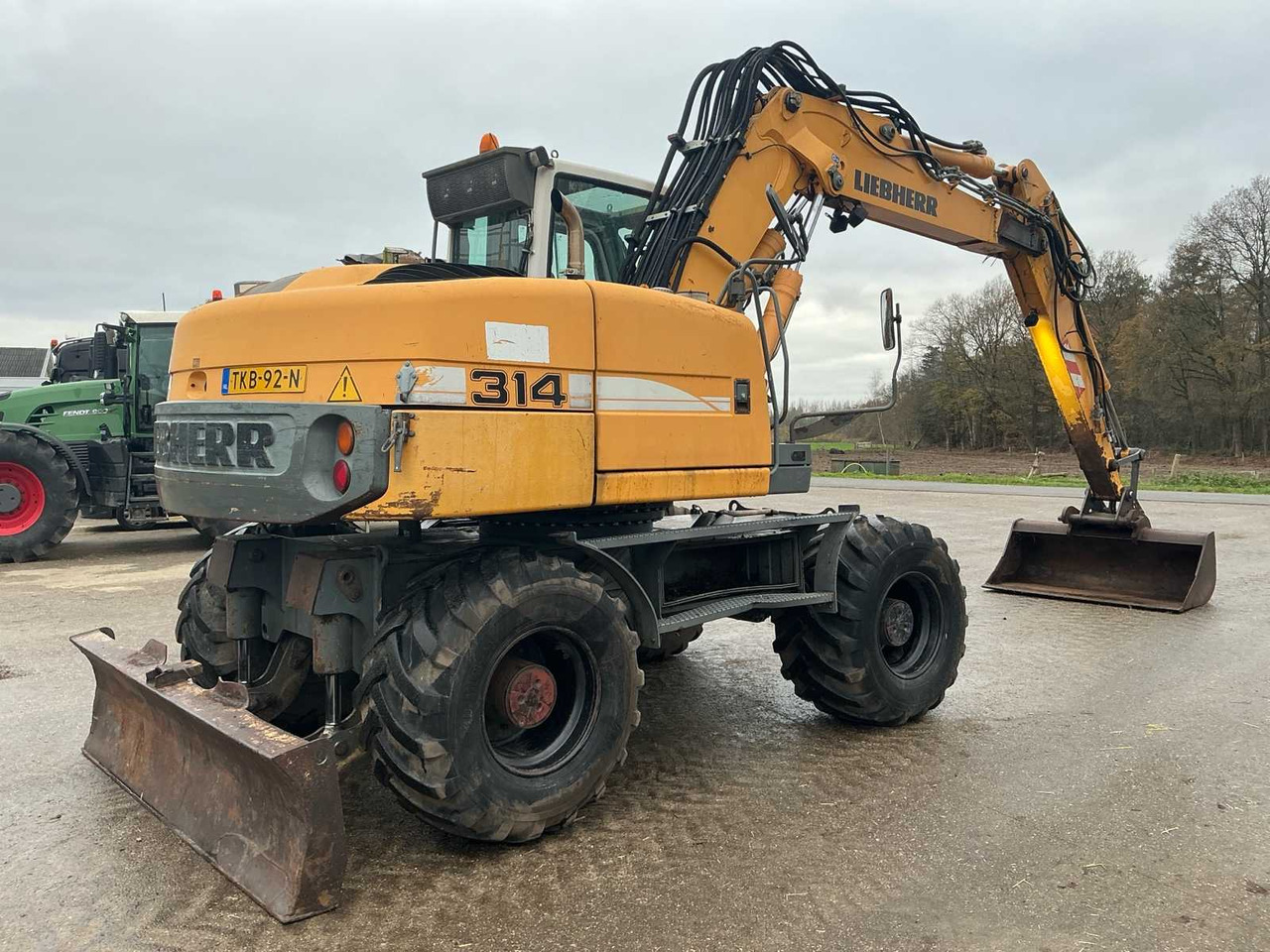 2007 LIEBHERR A314 LITRONIC WHEELED EXCAVATOR - Wheel excavator: picture 5 2007 LIEBHERR A314 LITRONIC WHEELED EXCAVATOR - Wheel excavator: picture 5