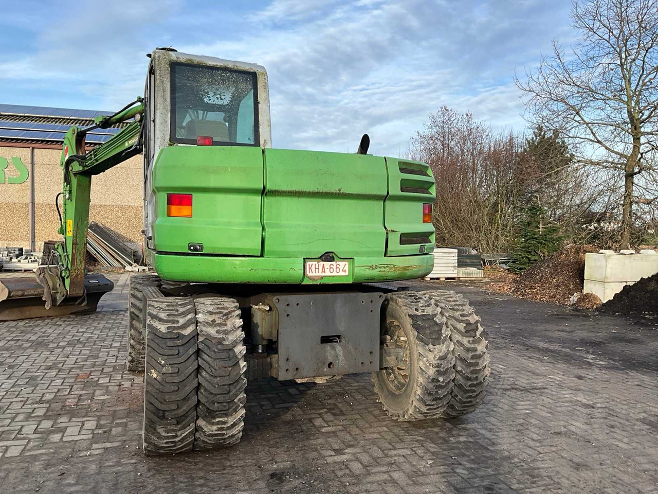 2007 NEW HOLLAND MH 3.6 WHEELED EXCAVATOR - Wheel excavator: picture 4 2007 NEW HOLLAND MH 3.6 WHEELED EXCAVATOR - Wheel excavator: picture 4