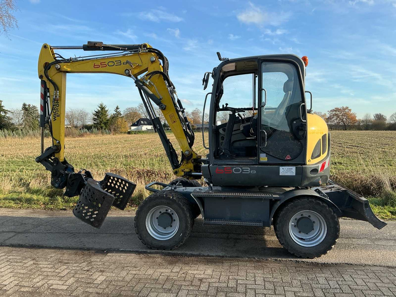 2013 WACKER NEUSON 6503-2 WHEELED EXCAVATOR - Wheel excavator: picture 2 2013 WACKER NEUSON 6503-2 WHEELED EXCAVATOR - Wheel excavator: picture 2