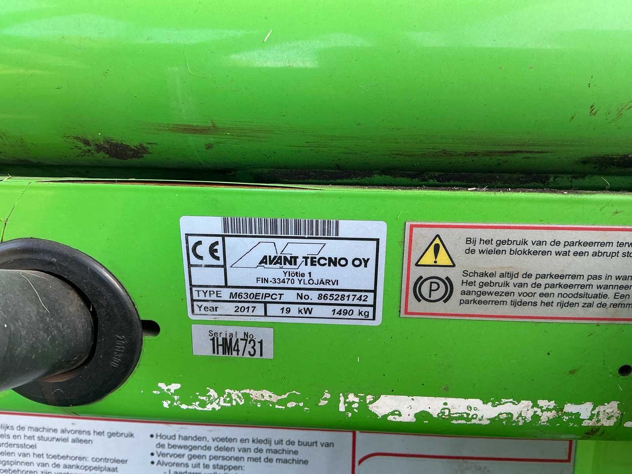 Wheel loader 2017 AVANT M630 SHOVEL: picture 28 Wheel loader 2017 AVANT M630 SHOVEL: picture 28