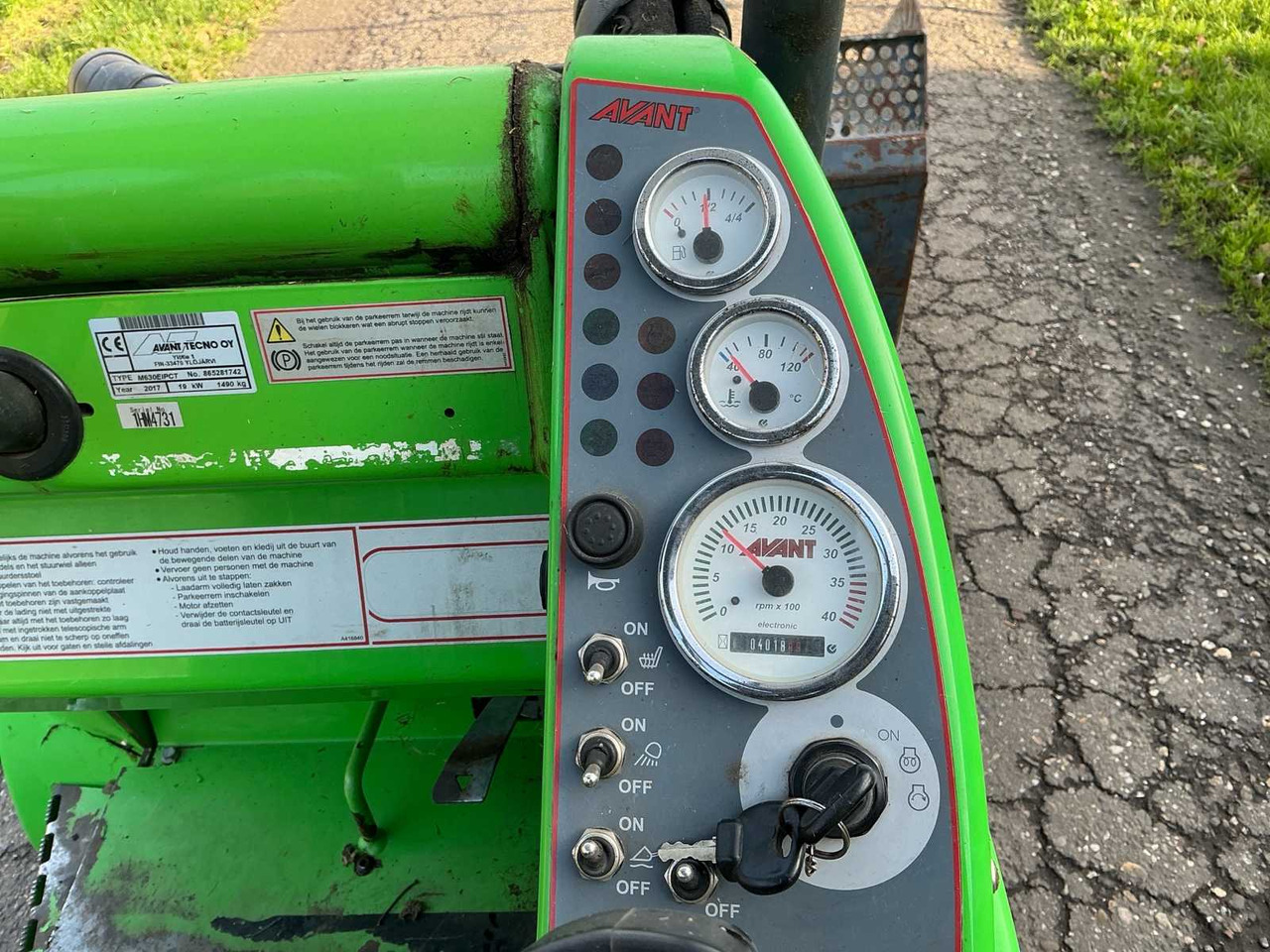 Wheel loader 2017 AVANT M630 SHOVEL: picture 20 Wheel loader 2017 AVANT M630 SHOVEL: picture 20