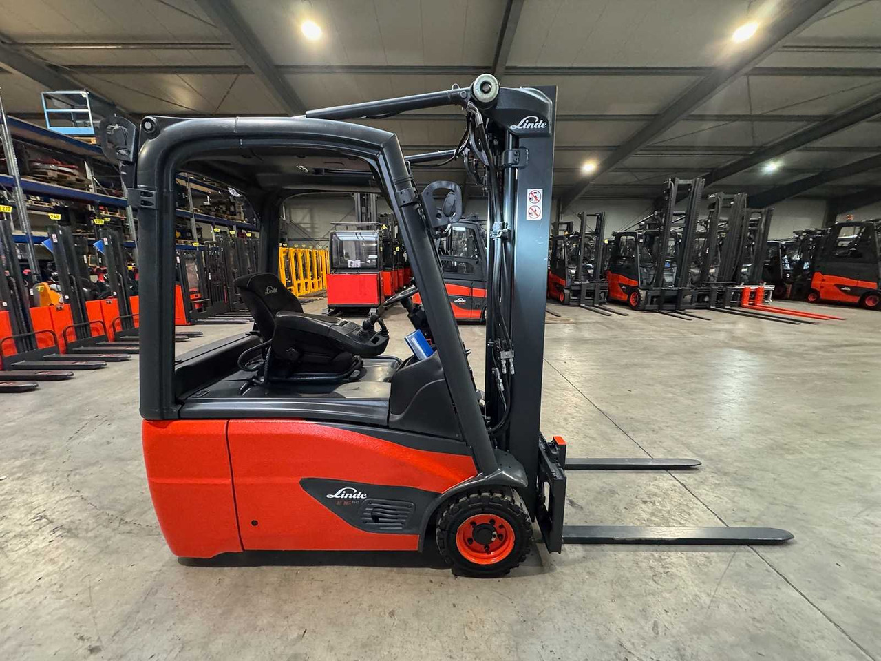 Forklift 2020 SERVICE+UVV 12/2026 LINDE E16 EVO 1,600KG TRIPLEX ELECTRIC FORKLIFT 13,069 HOURS: picture 6
