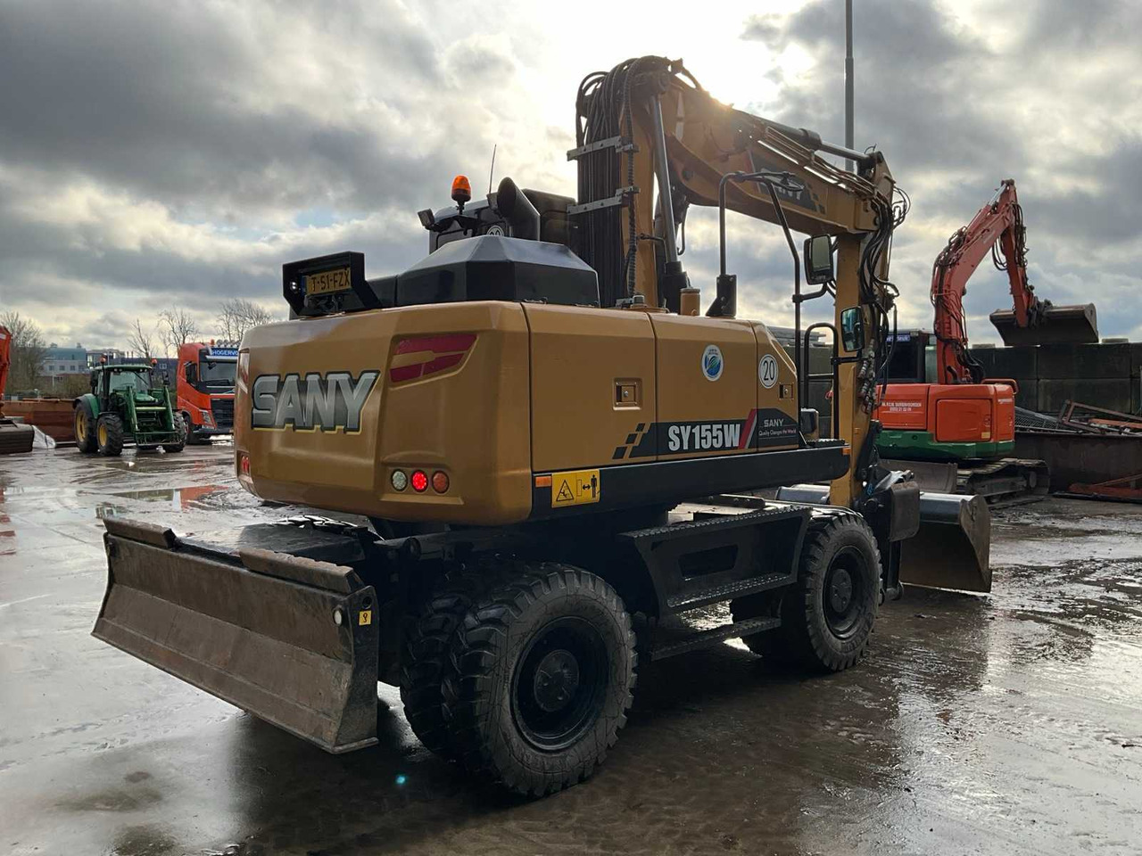 2023 SANY SY155W WHEELED EXCAVATOR - Wheel excavator: picture 4 2023 SANY SY155W WHEELED EXCAVATOR - Wheel excavator: picture 4