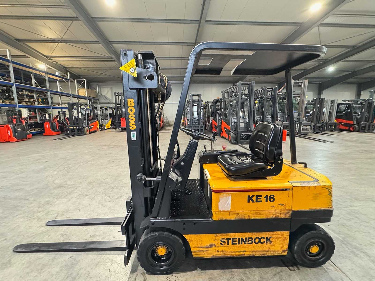 BATTERY 2012 STEINBOCK BOSS KE16 TRIPLEX 435CM 3.+4. - Forklift: picture 2 BATTERY 2012 STEINBOCK BOSS KE16 TRIPLEX 435CM 3.+4. - Forklift: picture 2