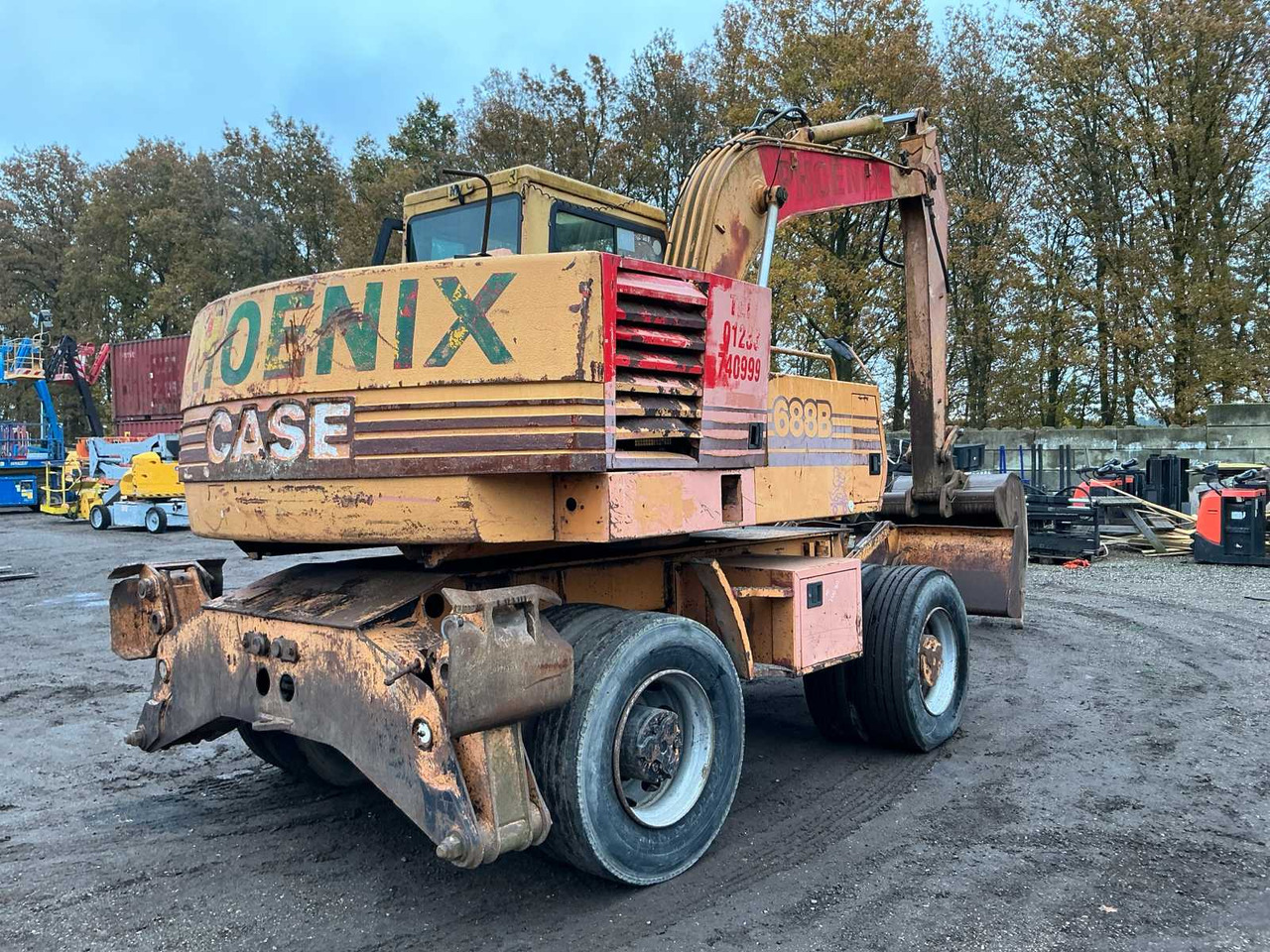 CASE 688B-P WHEELED EXCAVATOR - Wheel excavator: picture 5 CASE 688B-P WHEELED EXCAVATOR - Wheel excavator: picture 5