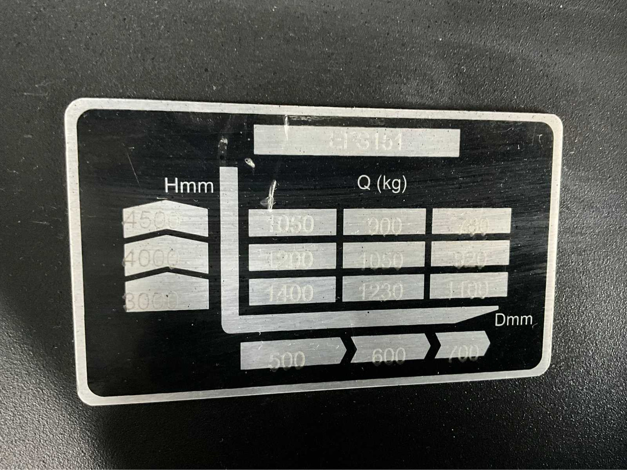 Forklift EP EFS 151 - 4.35 METER TRIPLEX, LI-ION, FREE-LIFT, SIDE-SHIFT - FORKLIFT: picture 22 Forklift EP EFS 151 - 4.35 METER TRIPLEX, LI-ION, FREE-LIFT, SIDE-SHIFT - FORKLIFT: picture 22