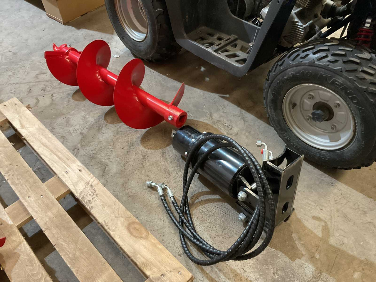 Hydraulic Auger - Auger for Agricultural machinery: picture 1 Hydraulic Auger - Auger for Agricultural machinery: picture 1