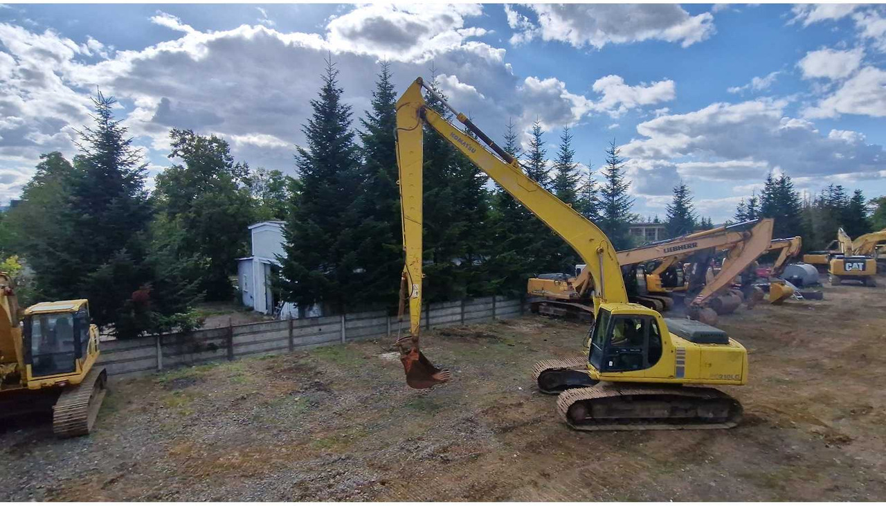 Komatsu 2002 KOMATSU PC 210 LC LONG REACH TRACKED EXCAVATOR - Crawler excavator: picture 1 Komatsu 2002 KOMATSU PC 210 LC LONG REACH TRACKED EXCAVATOR - Crawler excavator: picture 1