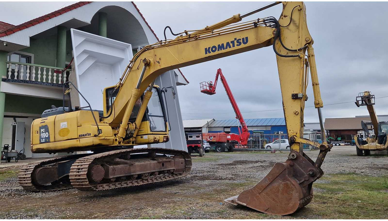 Crawler excavator Komatsu PC 190 LC-8: picture 6
