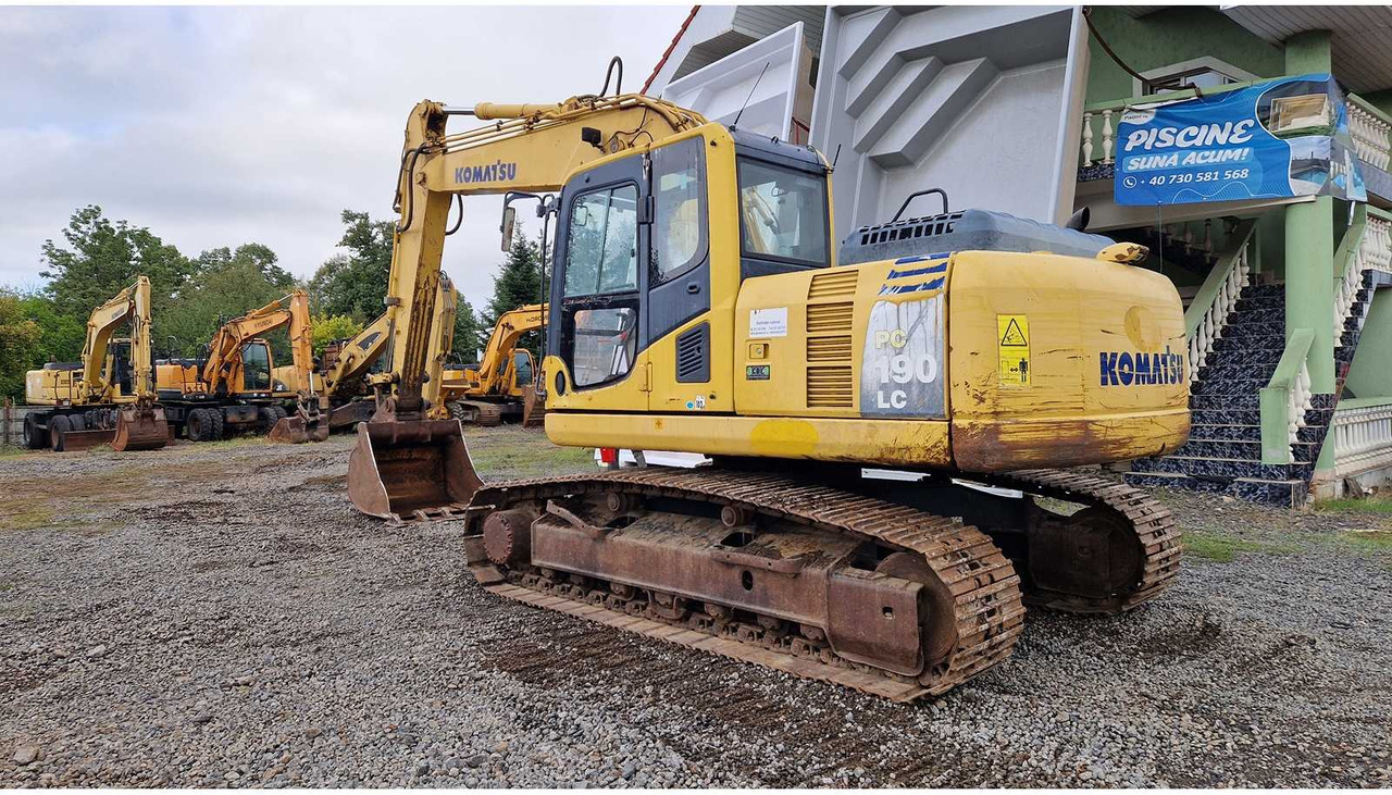Crawler excavator Komatsu PC 190 LC-8: picture 8