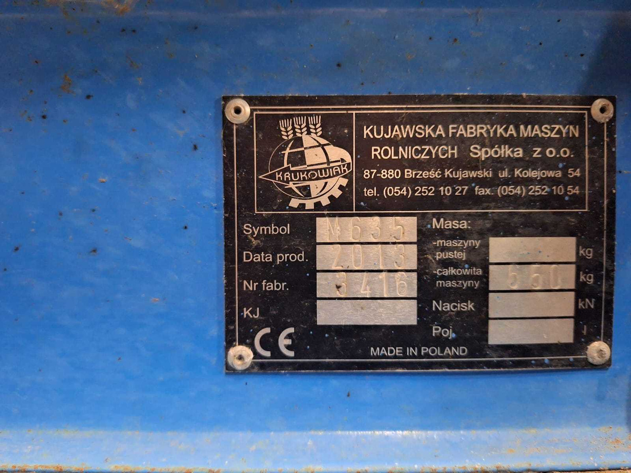 Harvester Krukowiak M635: picture 10
