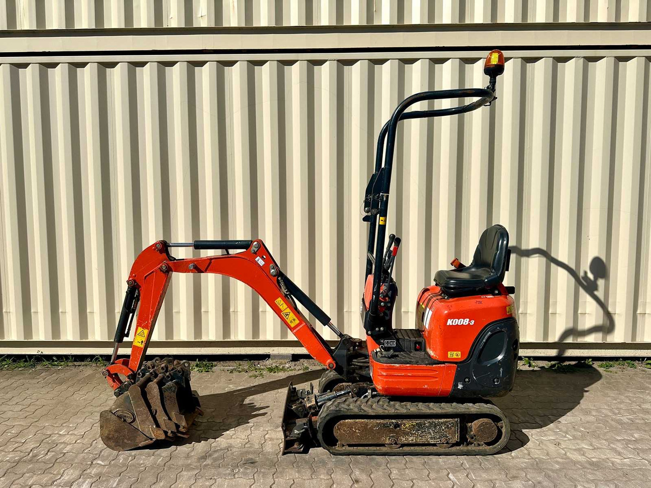 Kubota K008-3 - 4 x Löffel - Mini excavator: picture 2 Kubota K008-3 - 4 x Löffel - Mini excavator: picture 2