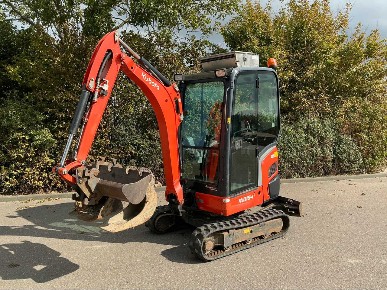 Kubota KX019-4 - Mini excavator: picture 1 Kubota KX019-4 - Mini excavator: picture 1