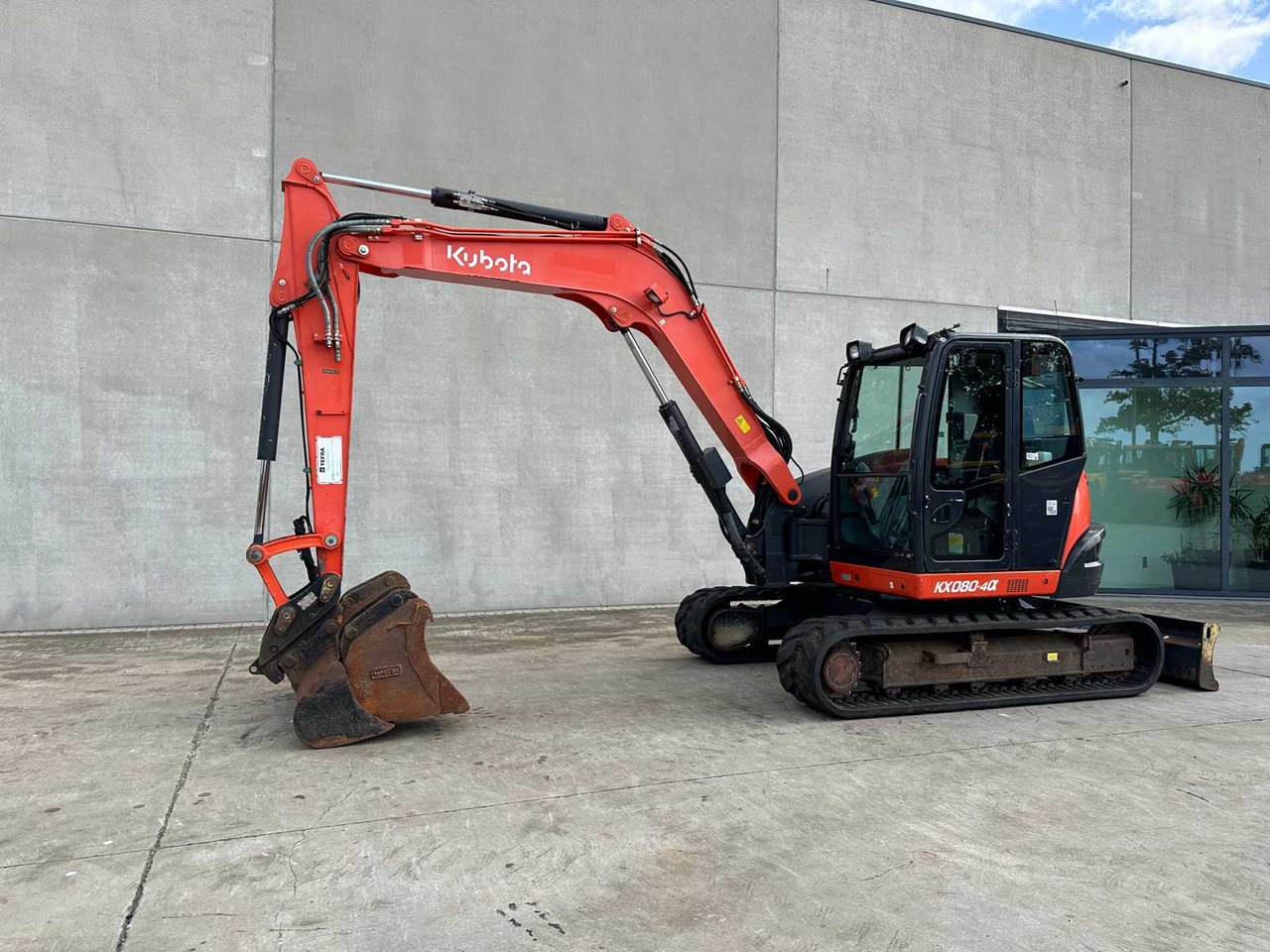 Kubota KX080 - Crawler excavator: picture 1 Kubota KX080 - Crawler excavator: picture 1