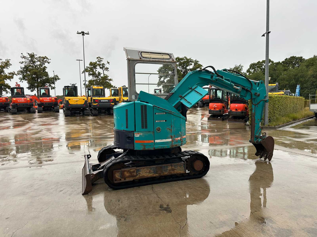 Kubota RX-201 - Crawler excavator: picture 4 Kubota RX-201 - Crawler excavator: picture 4