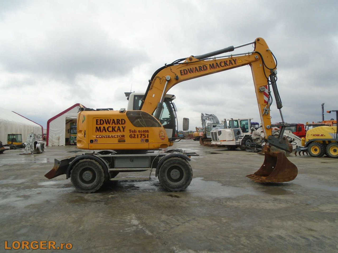 LIEBHERR A 914 WHEEL EXCAVATOR - Wheel excavator: picture 4 LIEBHERR A 914 WHEEL EXCAVATOR - Wheel excavator: picture 4