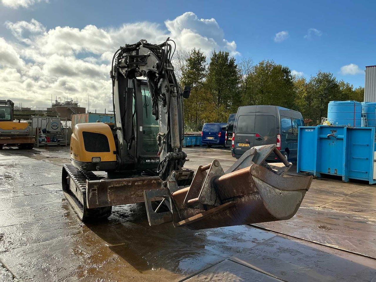 Mecalac 8MCR - Crawler excavator: picture 4 Mecalac 8MCR - Crawler excavator: picture 4