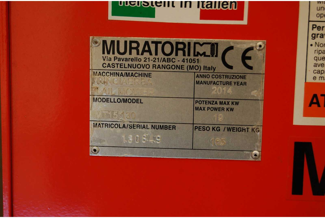 Muratori MT15-130 - Lawn mower: picture 1 Muratori MT15-130 - Lawn mower: picture 1