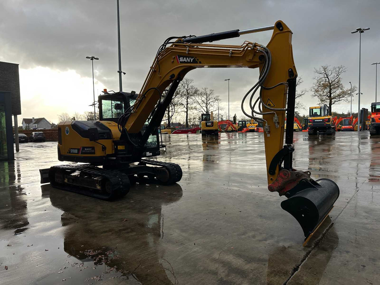 SANY - 2022 - SY80U - MIDI EXCAVATOR - Excavator: picture 3 SANY - 2022 - SY80U - MIDI EXCAVATOR - Excavator: picture 3