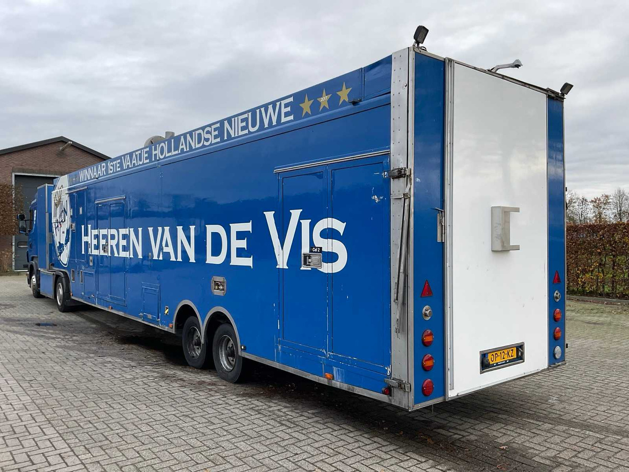 Semi-trailer 1997 RUYSSCHAERT SR16TP SALE SEMI-TRAILER WITH 2012 SCANIA TRACTOR: picture 10 Semi-trailer 1997 RUYSSCHAERT SR16TP SALE SEMI-TRAILER WITH 2012 SCANIA TRACTOR: picture 10