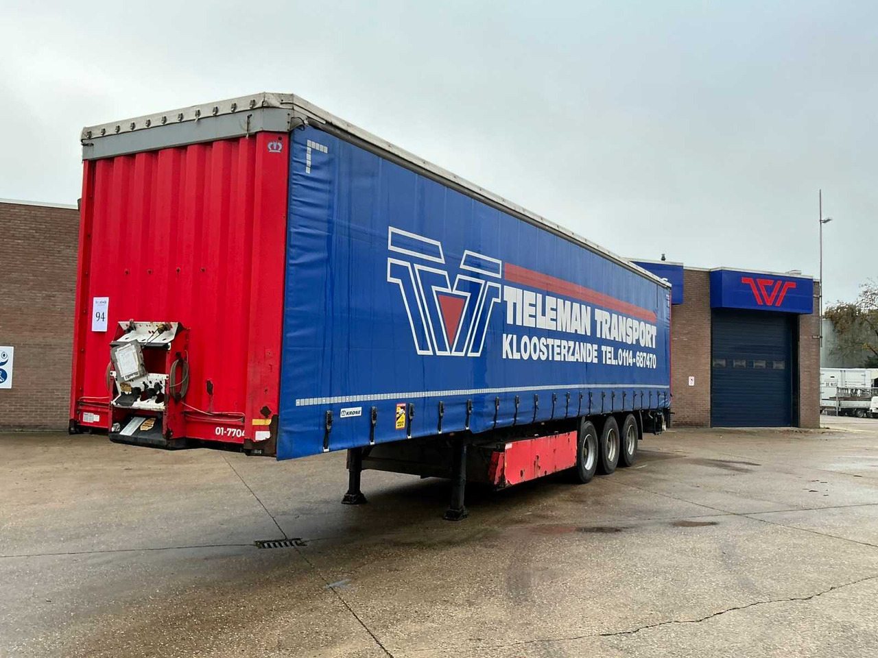 2011 KRONE SD SEMI-TRAILER - Semi-trailer: picture 2 2011 KRONE SD SEMI-TRAILER - Semi-trailer: picture 2