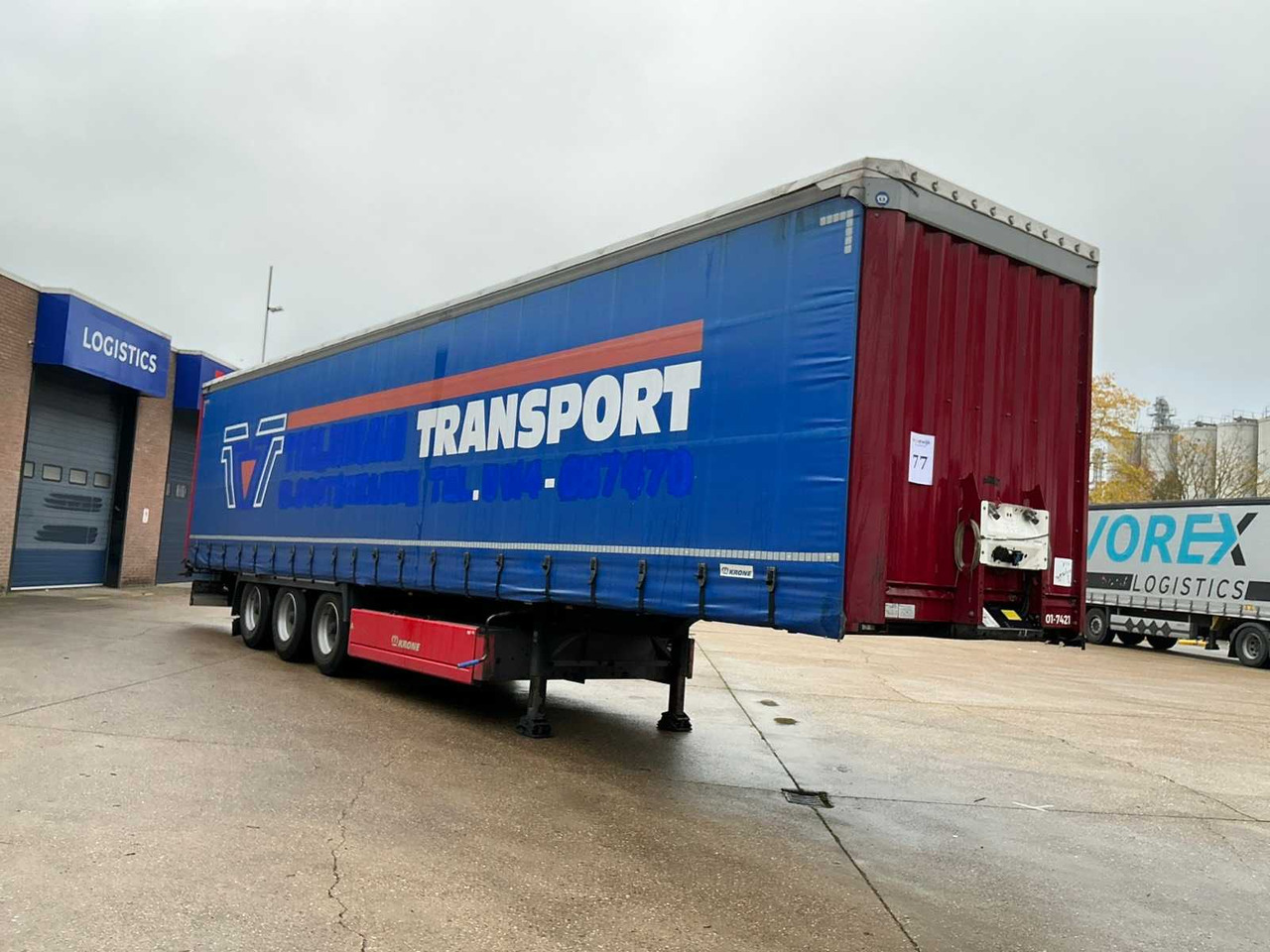 2019 KRONE SD SEMI-TRAILER - Semi-trailer: picture 4 2019 KRONE SD SEMI-TRAILER - Semi-trailer: picture 4