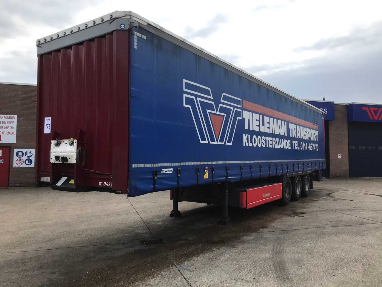 2019 KRONE SD SEMI-TRAILER - Semi-trailer: picture 2 2019 KRONE SD SEMI-TRAILER - Semi-trailer: picture 2
