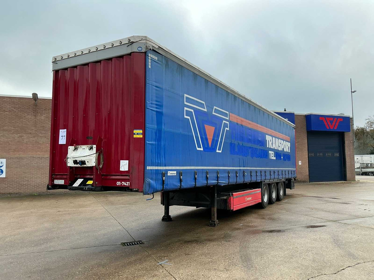 2019 KRONE SD SEMI-TRAILER - Semi-trailer: picture 2 2019 KRONE SD SEMI-TRAILER - Semi-trailer: picture 2