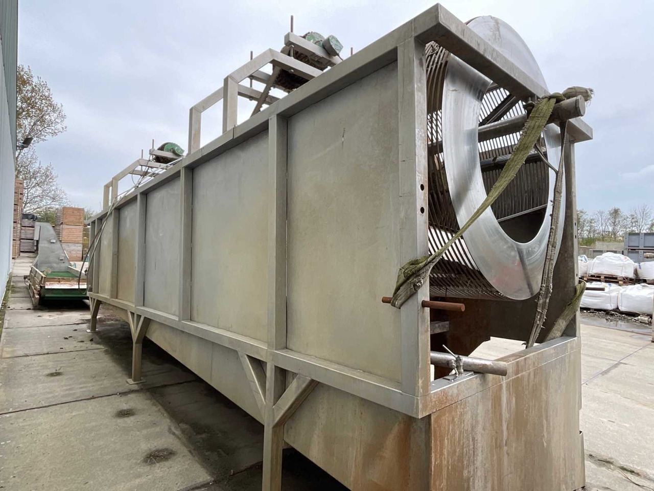 Stainless Steel Bar Drum - Potato equipment: picture 3 Stainless Steel Bar Drum - Potato equipment: picture 3
