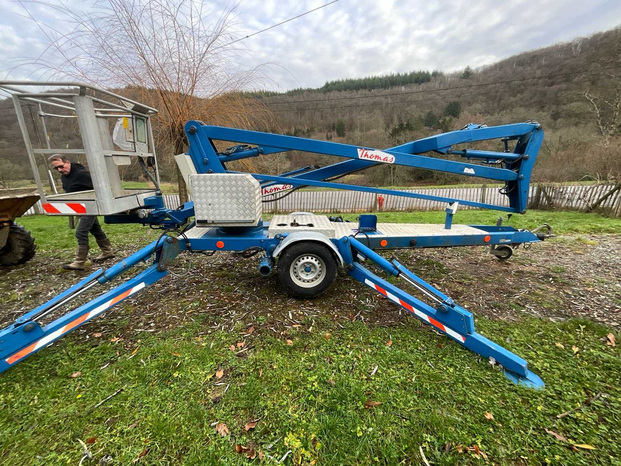 Aerial platform THOMAS 120 NWT - 12M AERIAL WORK PLATFORM: picture 6