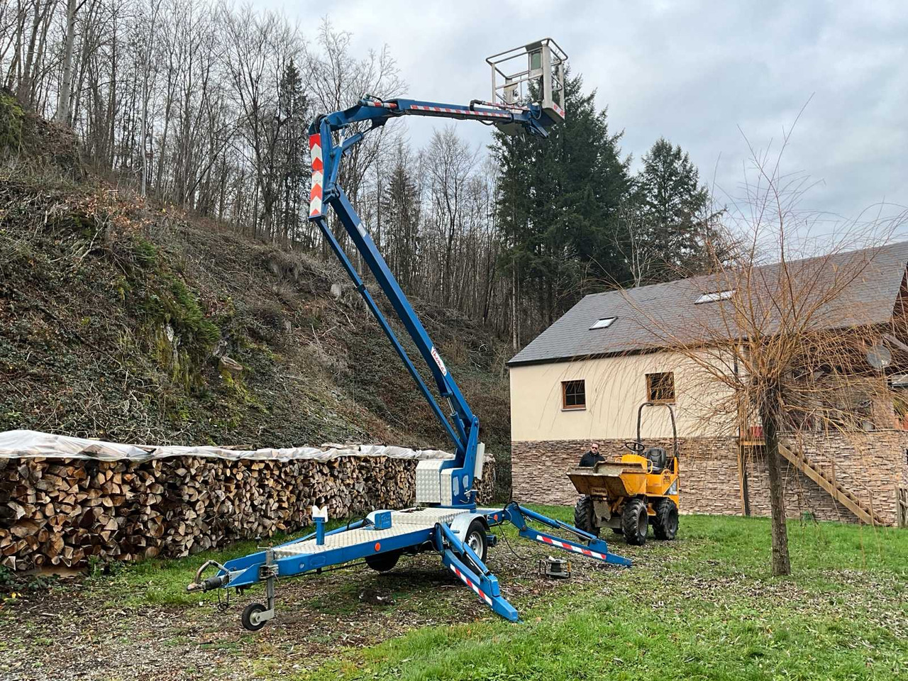 Aerial platform THOMAS 120 NWT - 12M AERIAL WORK PLATFORM: picture 9