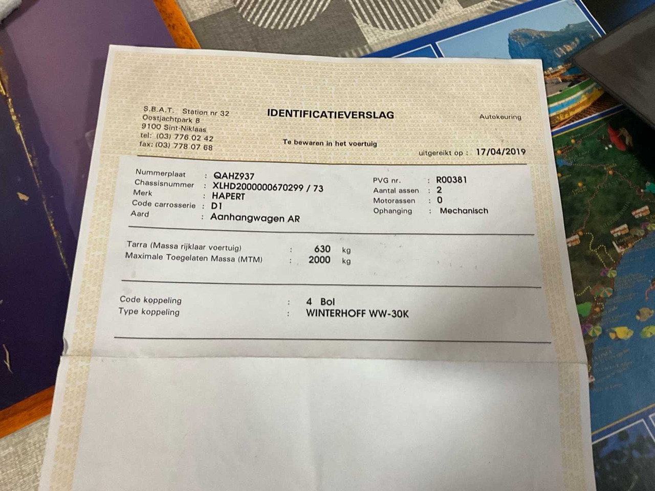 2004 HAPERT TRAILER - Trailer: picture 2 2004 HAPERT TRAILER - Trailer: picture 2