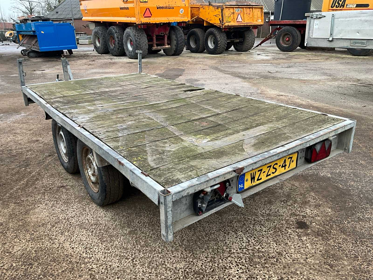 2009 ANSSEMS PSX2 PLATFORM TRAILER - Trailer: picture 4 2009 ANSSEMS PSX2 PLATFORM TRAILER - Trailer: picture 4