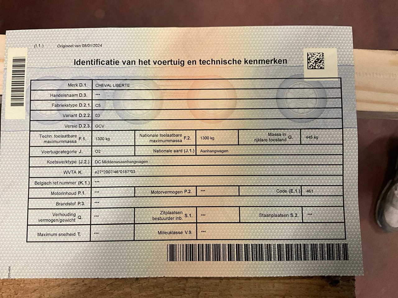 Trailer 2024 CHEVAL LIBERTÉ C5 TRAILER: picture 14