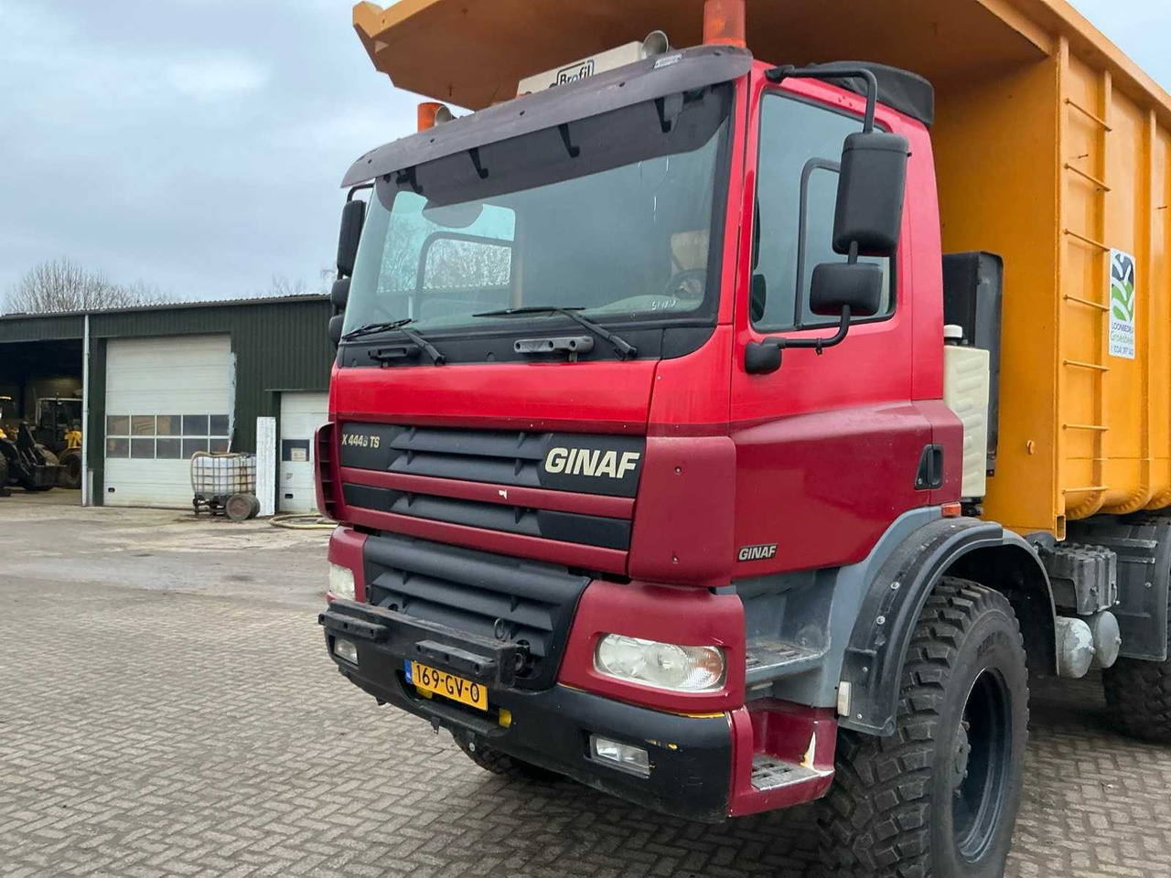 Truck 2005 GINAF GINC 3085 X4446 AGRICULTURAL TRUCK WITH TIPPER: picture 8 Truck 2005 GINAF GINC 3085 X4446 AGRICULTURAL TRUCK WITH TIPPER: picture 8