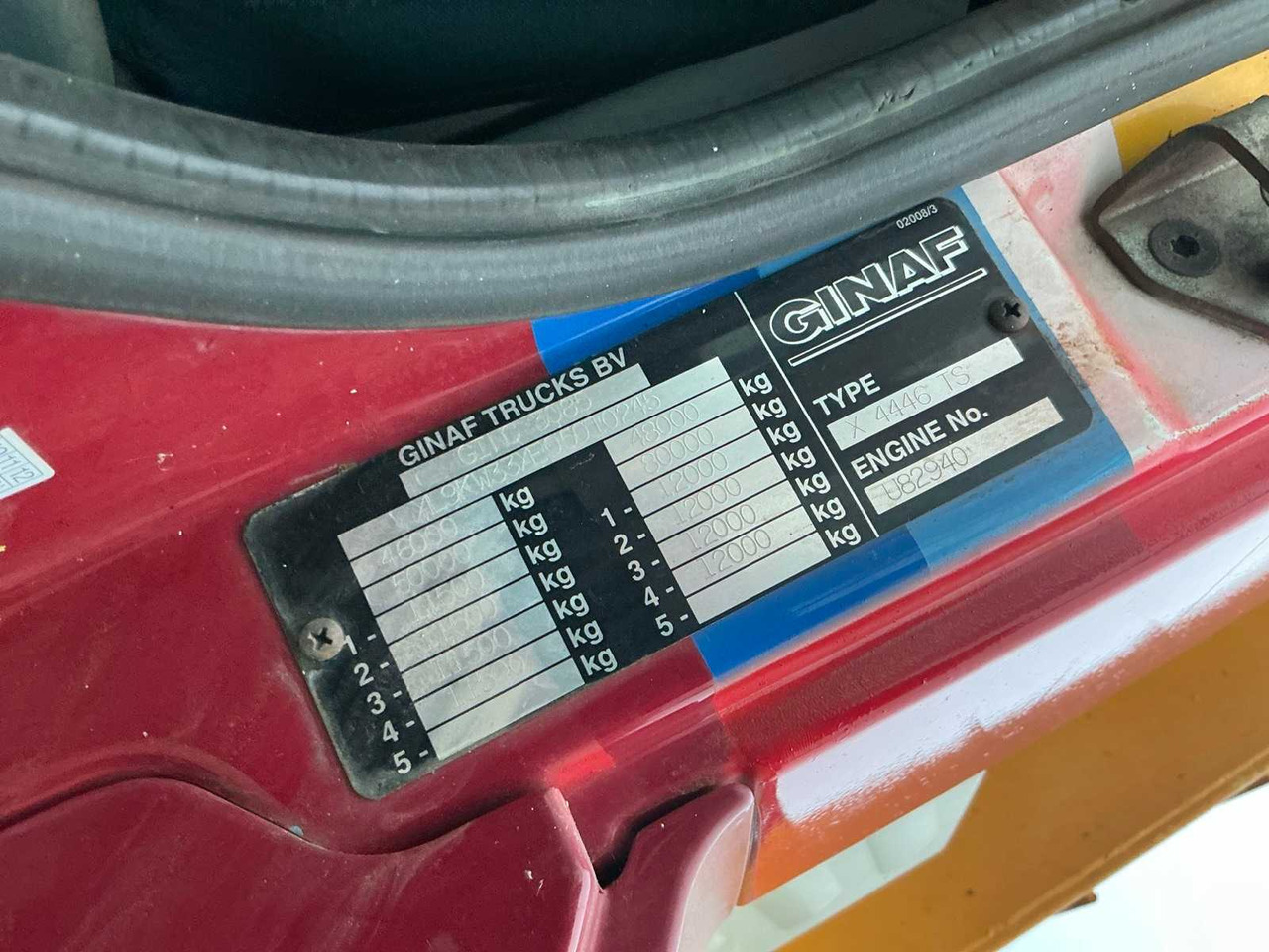 Truck 2005 GINAF GINC 3085 X4446 AGRICULTURAL TRUCK WITH TIPPER: picture 34 Truck 2005 GINAF GINC 3085 X4446 AGRICULTURAL TRUCK WITH TIPPER: picture 34